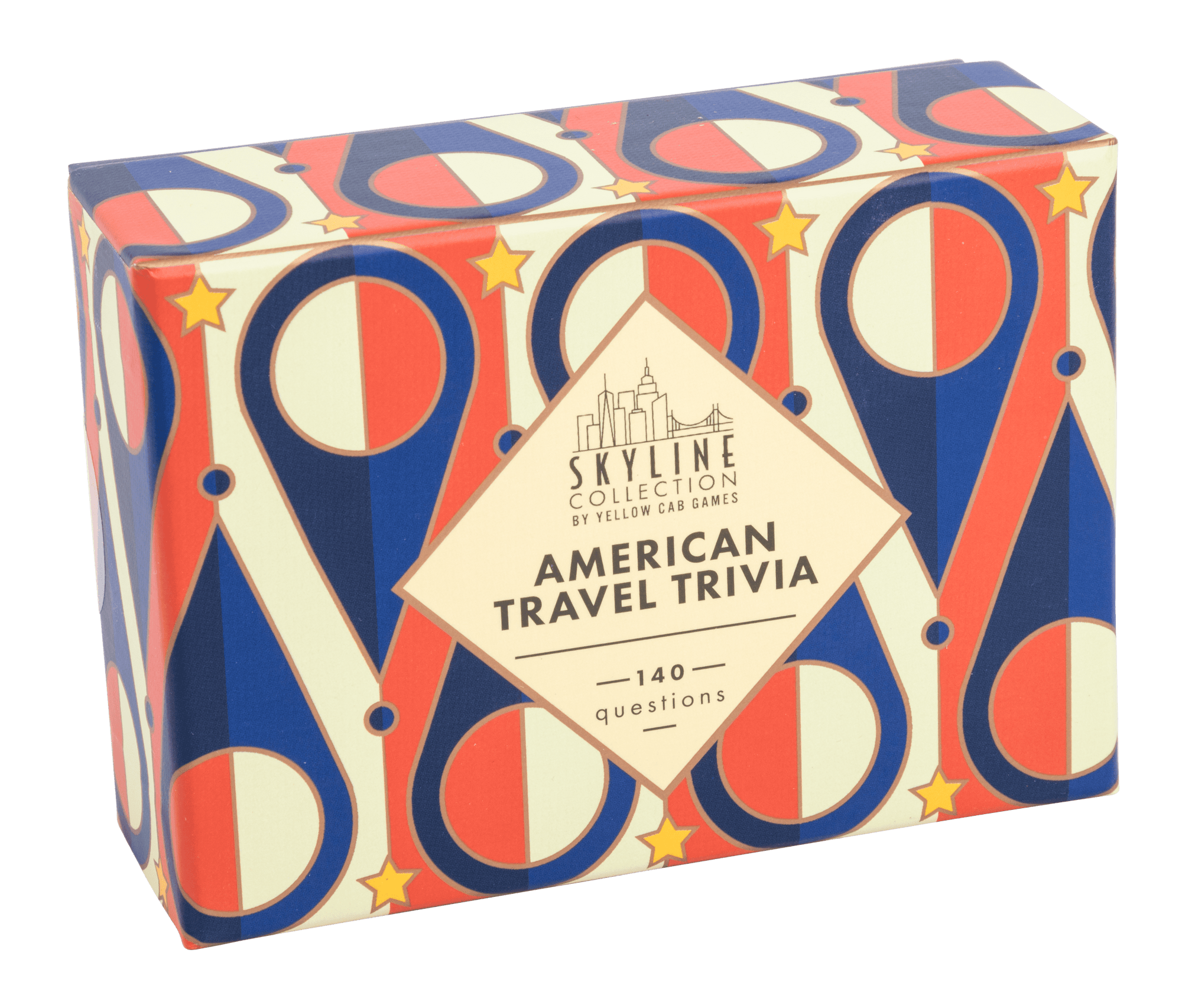 American Travel Trivia Set