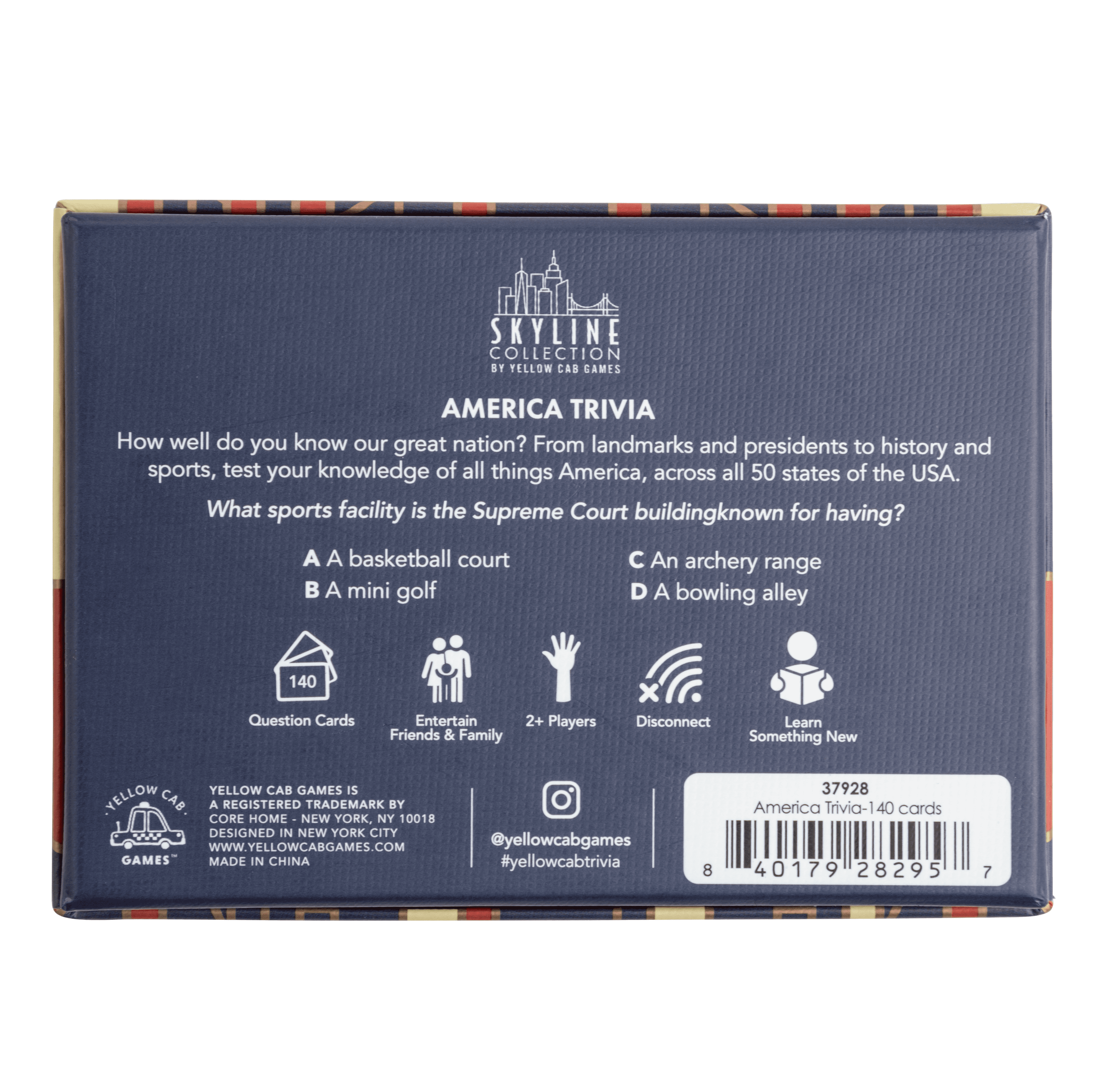 America Trivia Set – yellowcabgames