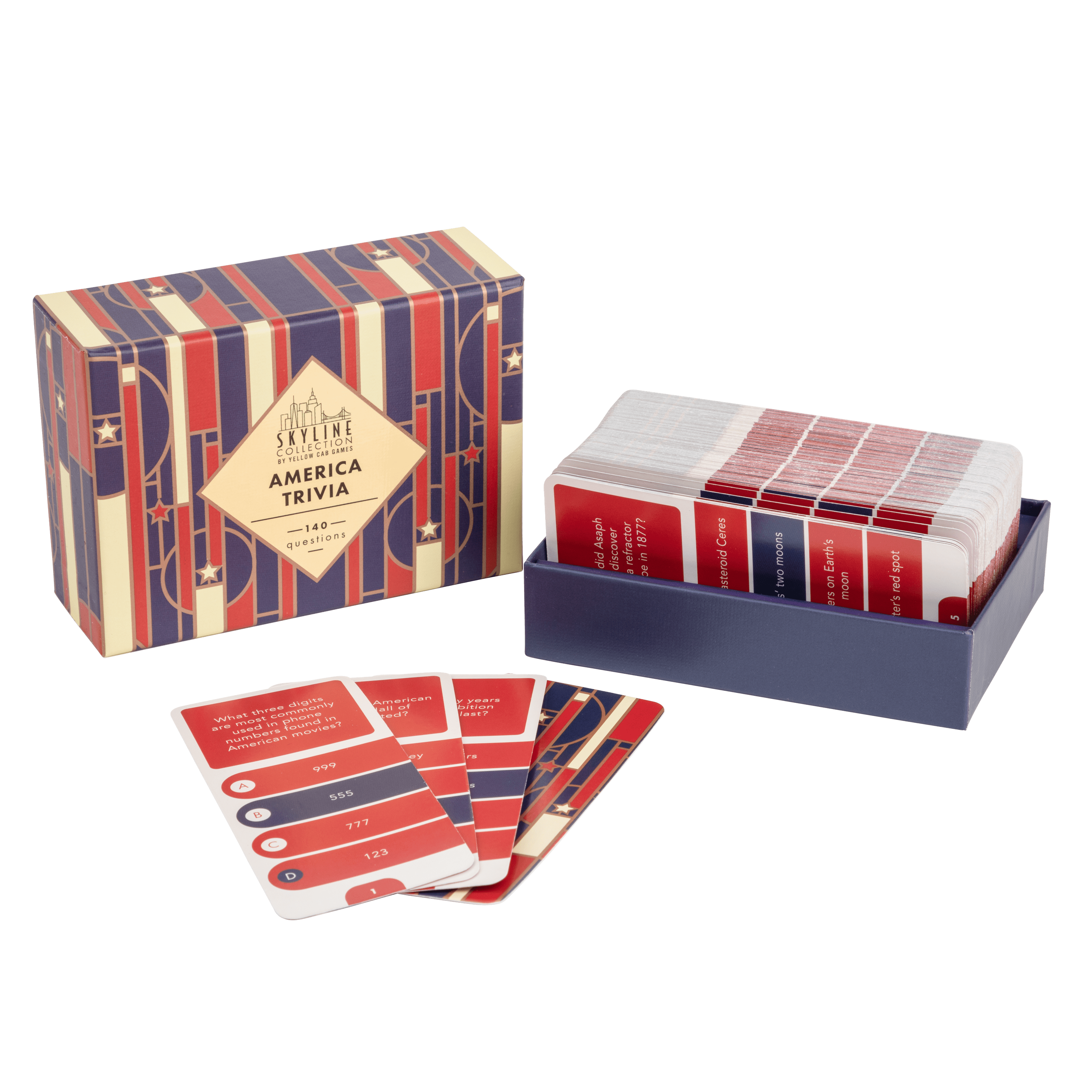 America Trivia Set – yellowcabgames