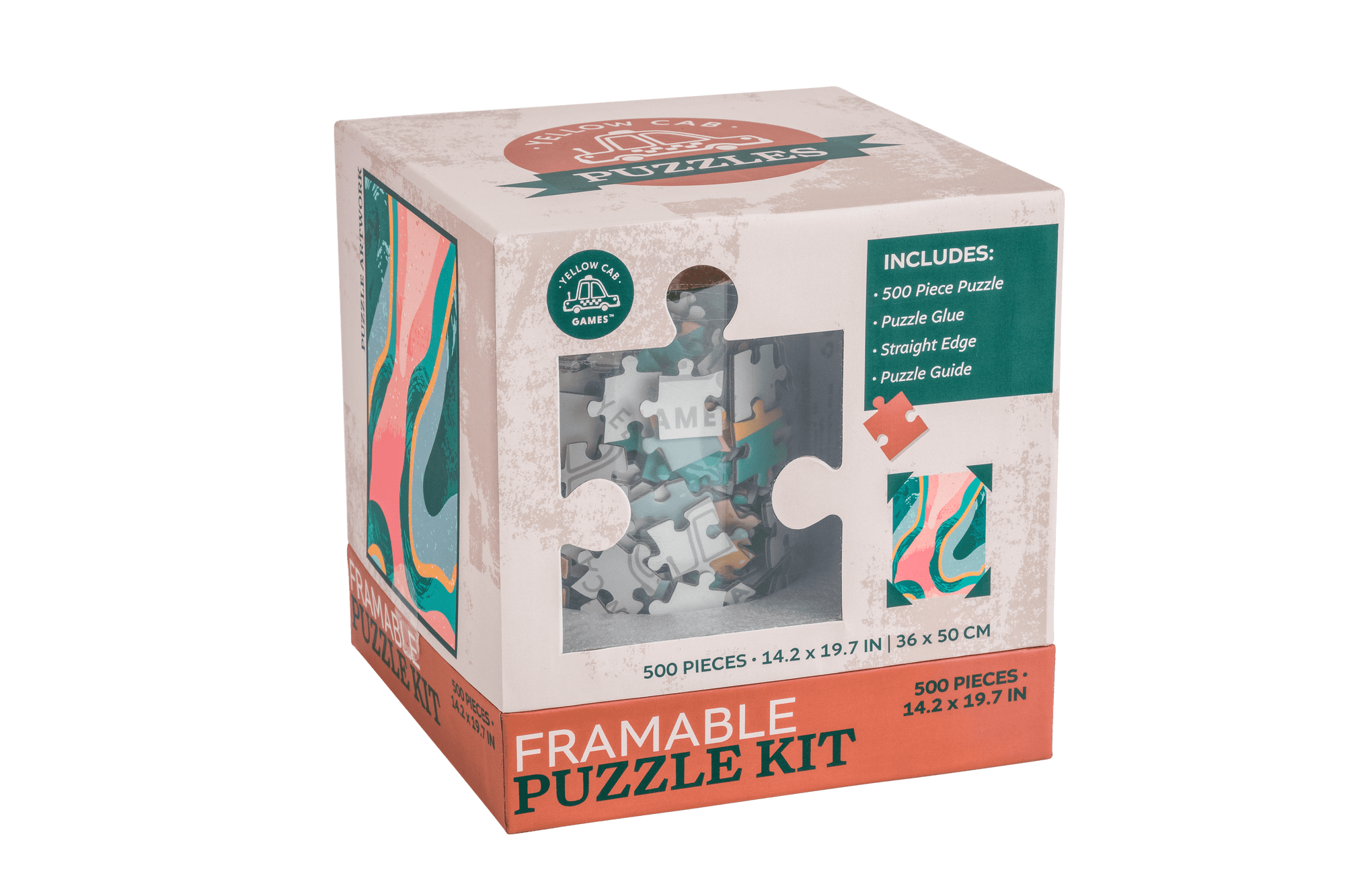Topographic Framable Puzzle