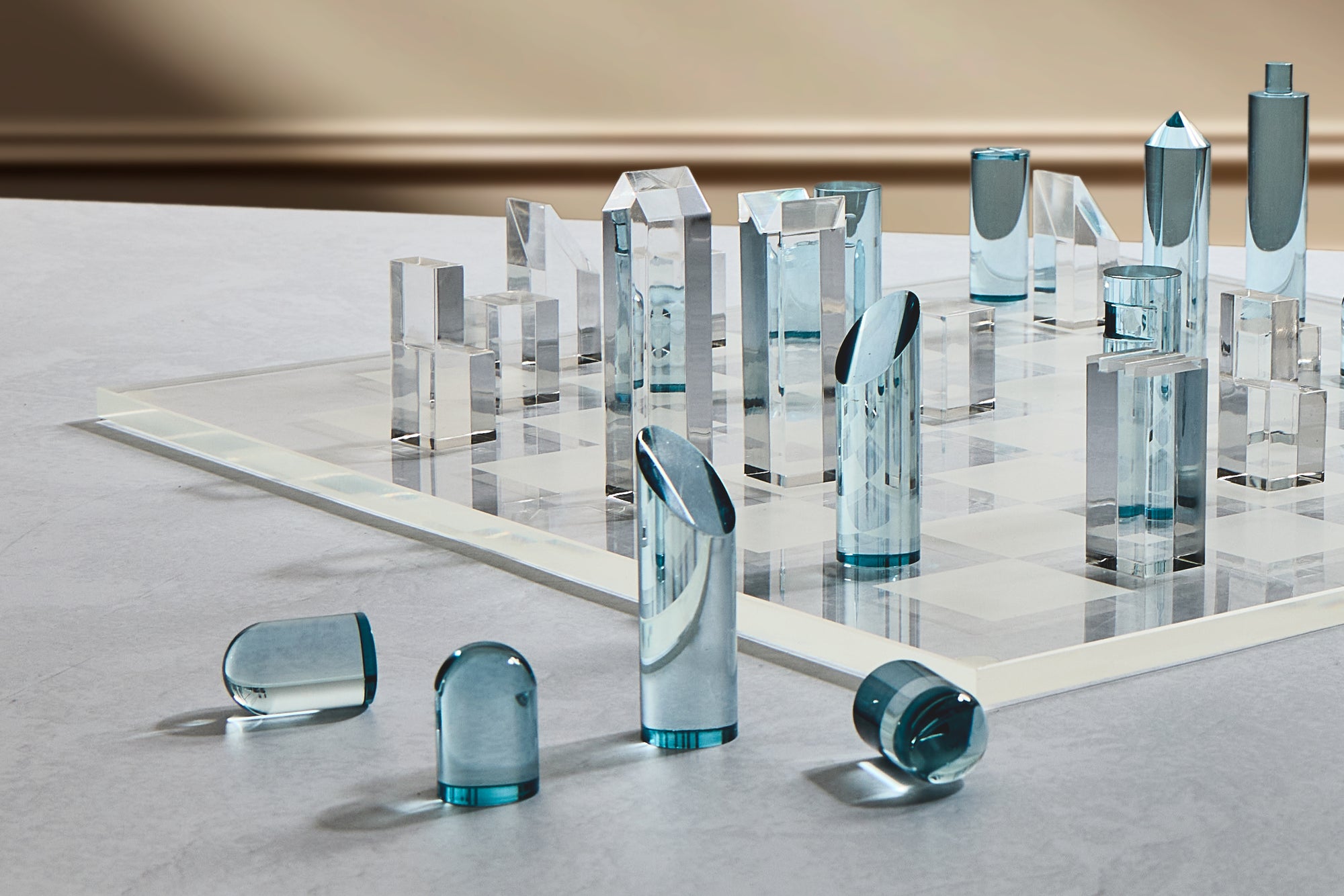 Acrylic Chess Set